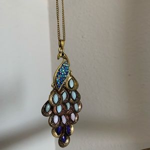 Peacock Necklace